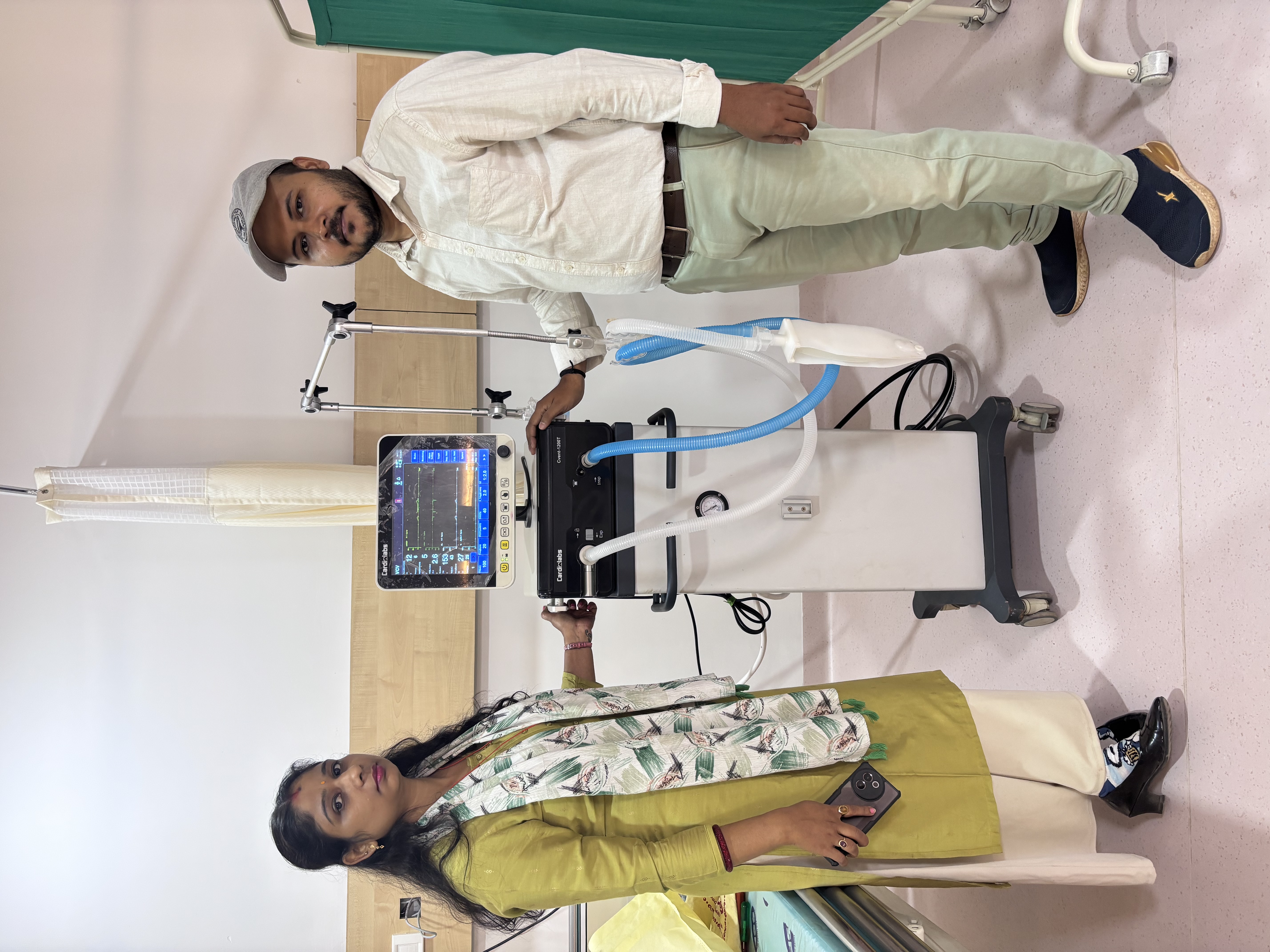 Critical care Ventilator Demonstration 